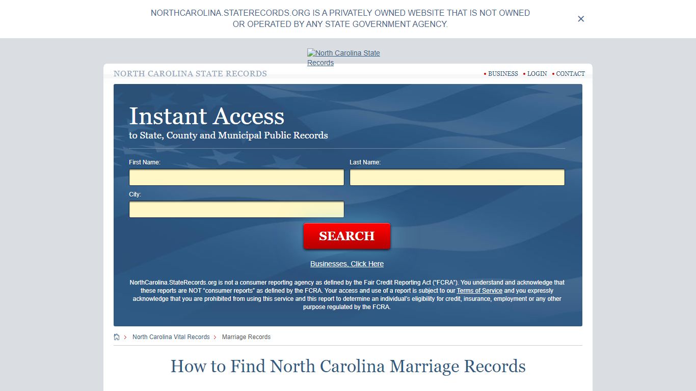 How to Find North Carolina Marriage Records